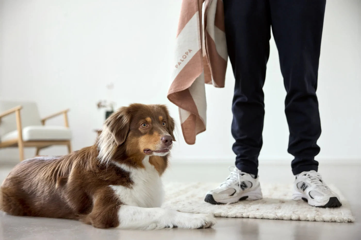 Hundedecke M Ida Streifen Ahorn Palopa