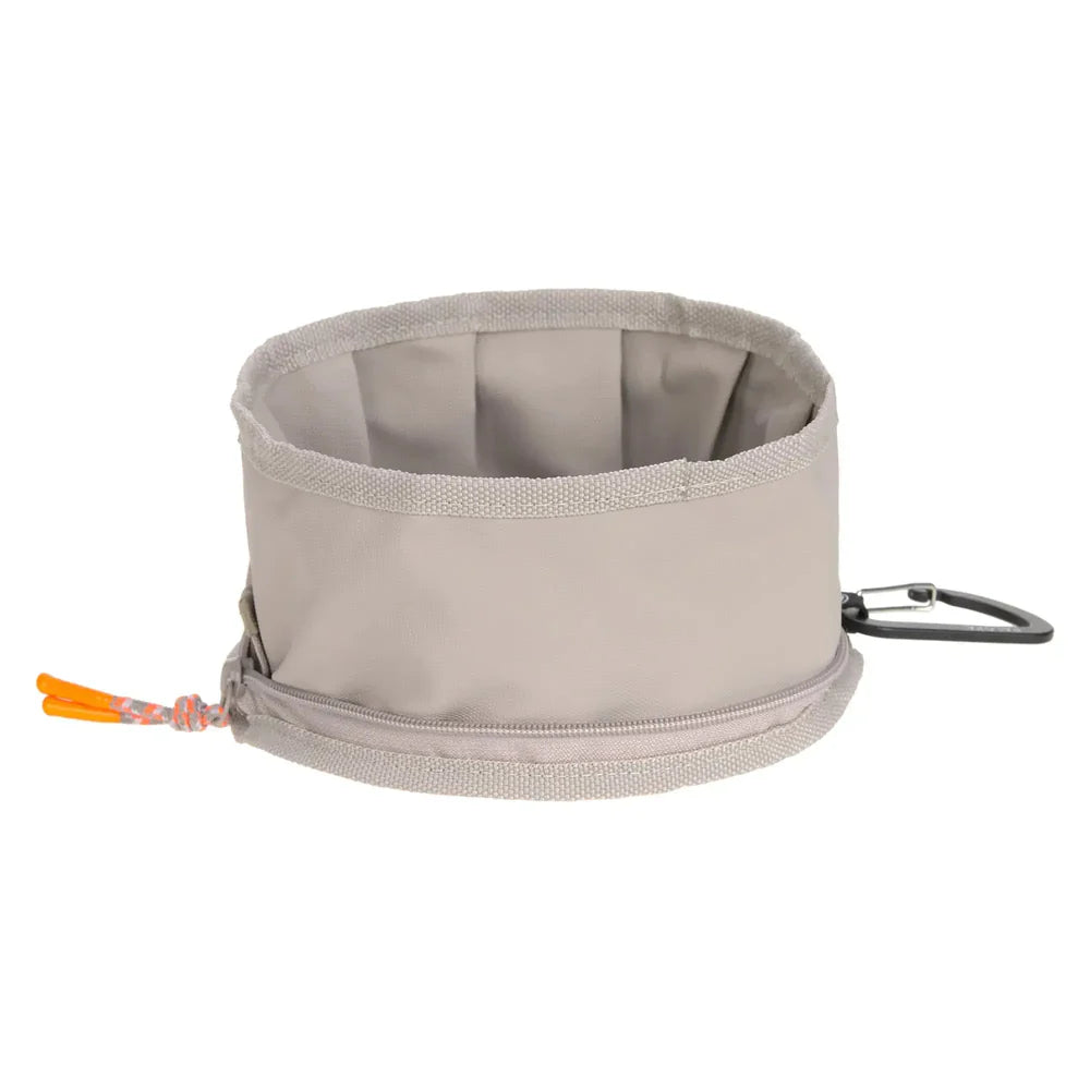 Leckerlibeutel Emma Taupe & Hundenapf Tura Taupe Palopa