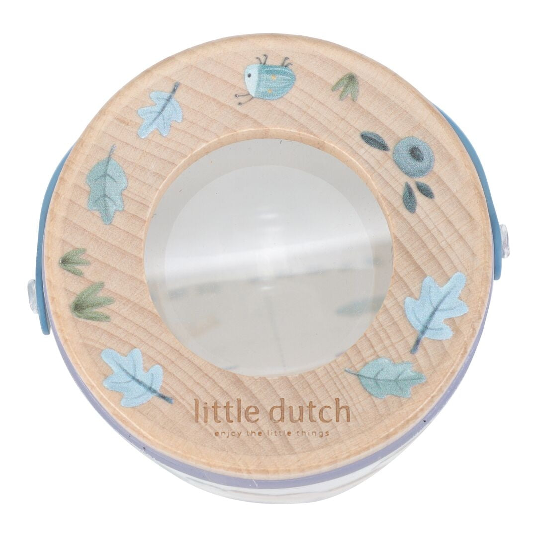 Little Dutch Insektenglas blau Lupenglas Forest Friends