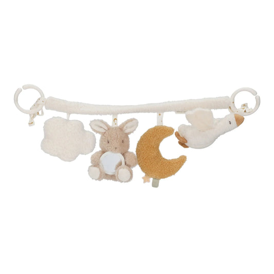 Kinderwagenkette Goose & Bunny Newborn Naturals  Little Dutch