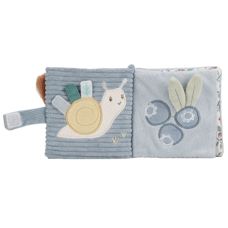 Little Dutch Baby Buggybuch hellblau Forest Friends