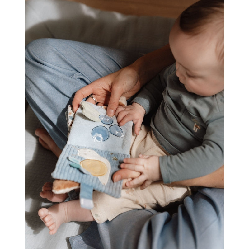Little Dutch Baby Buggybuch hellblau Forest Friends