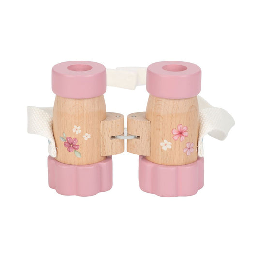 Little Dutch rosa Kinder Fernglas Holz Fairy Garden