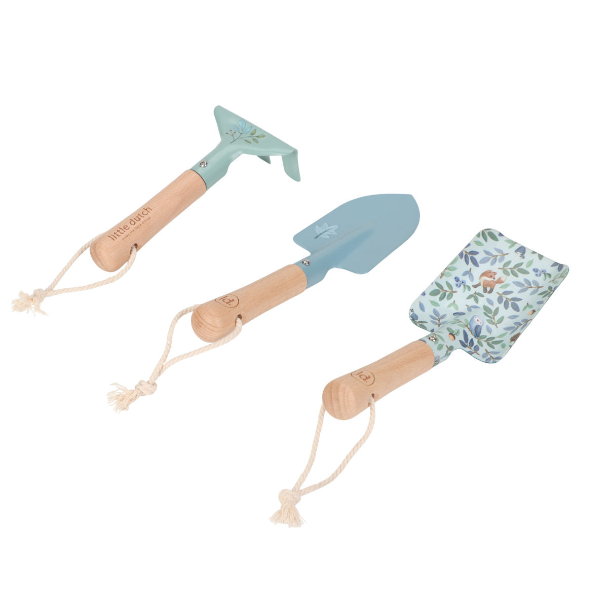 Little Dutch Gartenwerkzeuge blau Set Forest Friends