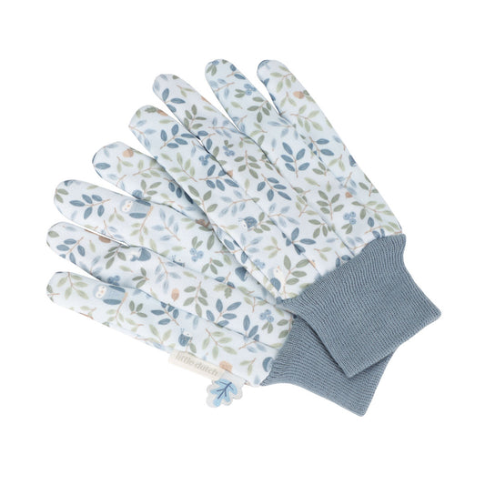 Little Dutch Kinder Gartenhandschuhe blau Forest Friends