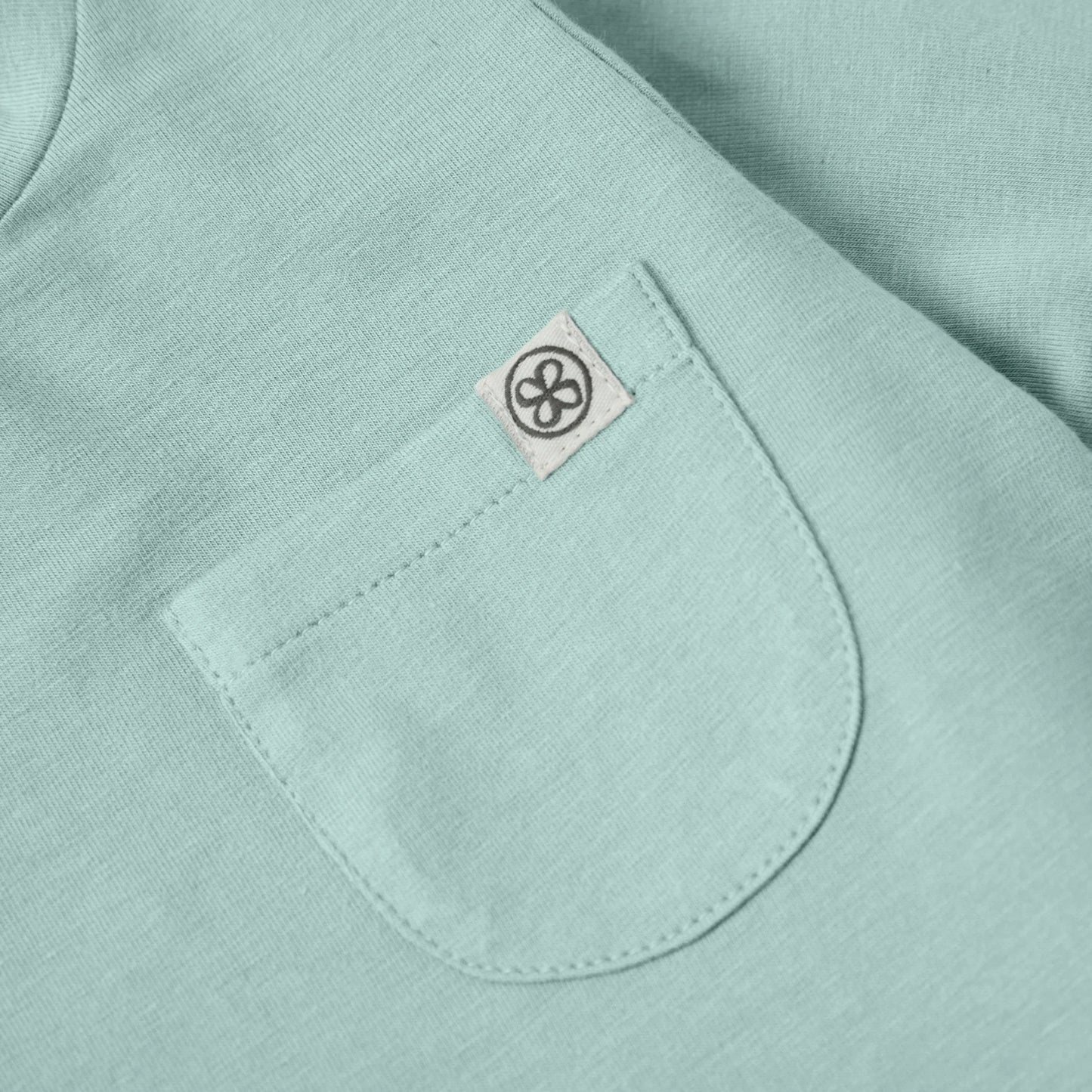 Cloby Langarmshirt in Sea Blue UPF 50+