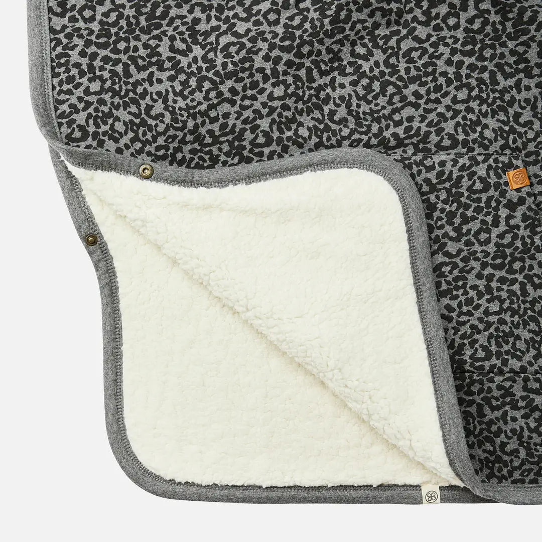 Cloby Teddy Poncho Leopard