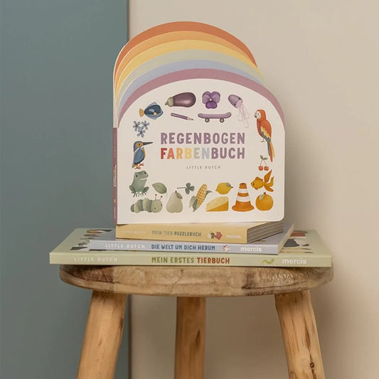 Little Dutch Farbenbuch Regenbogen