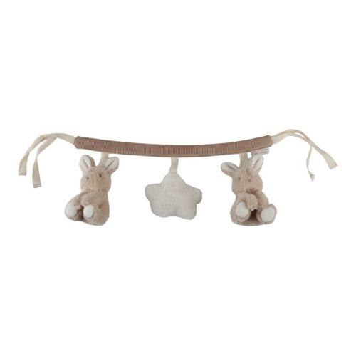 Little Dutch Kinderwagenkette Baby Bunny beige Häschen