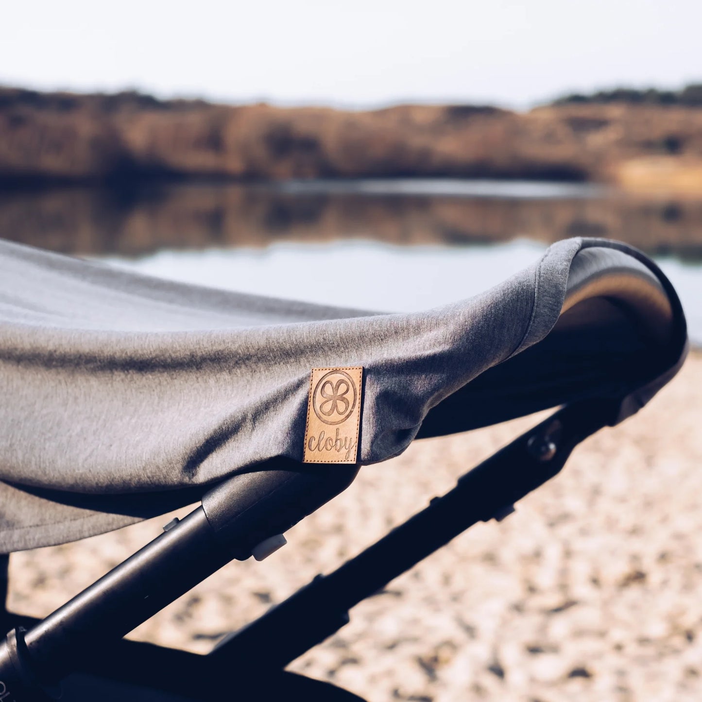 Cloby UV-Decke in Stone Grey UPF 50+ Sonnenschutzdecke