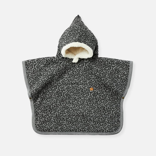 Cloby Teddy Poncho Leopard