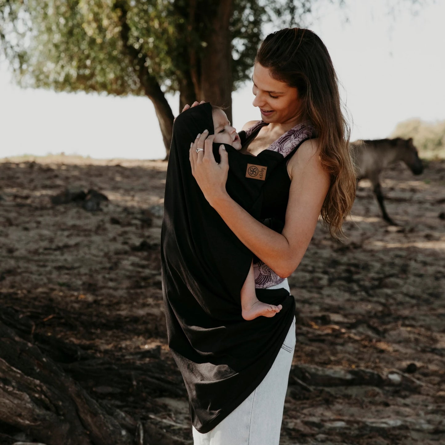 Cloby UV-Decke in Midnight Black UPF 50+ Sonnenschutzdecke