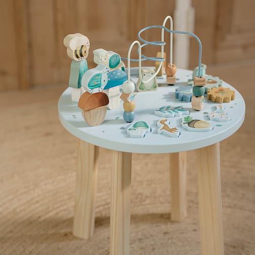 Little Dutch Aktivitätentisch blau Forest Friends
