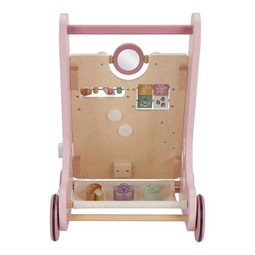 Little Dutch rosa Laufwagen Multi Activity rosa Holz Fairy Garden