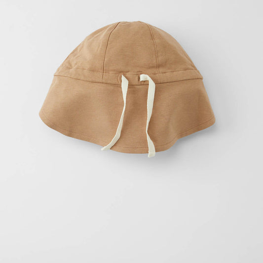Cloby Sonnenhut mit UV-Schutz wendbar peanut brown sandy beach