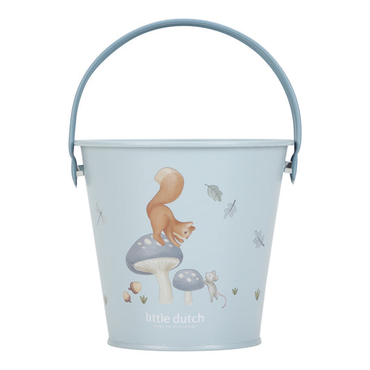 Little Dutch Garteneimer Metall blau Forest Friends