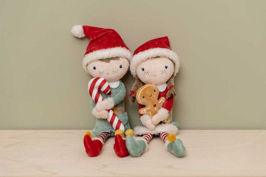 Little Dutch X-MAS Kuschelpuppe Weihnachten Jim 35cm