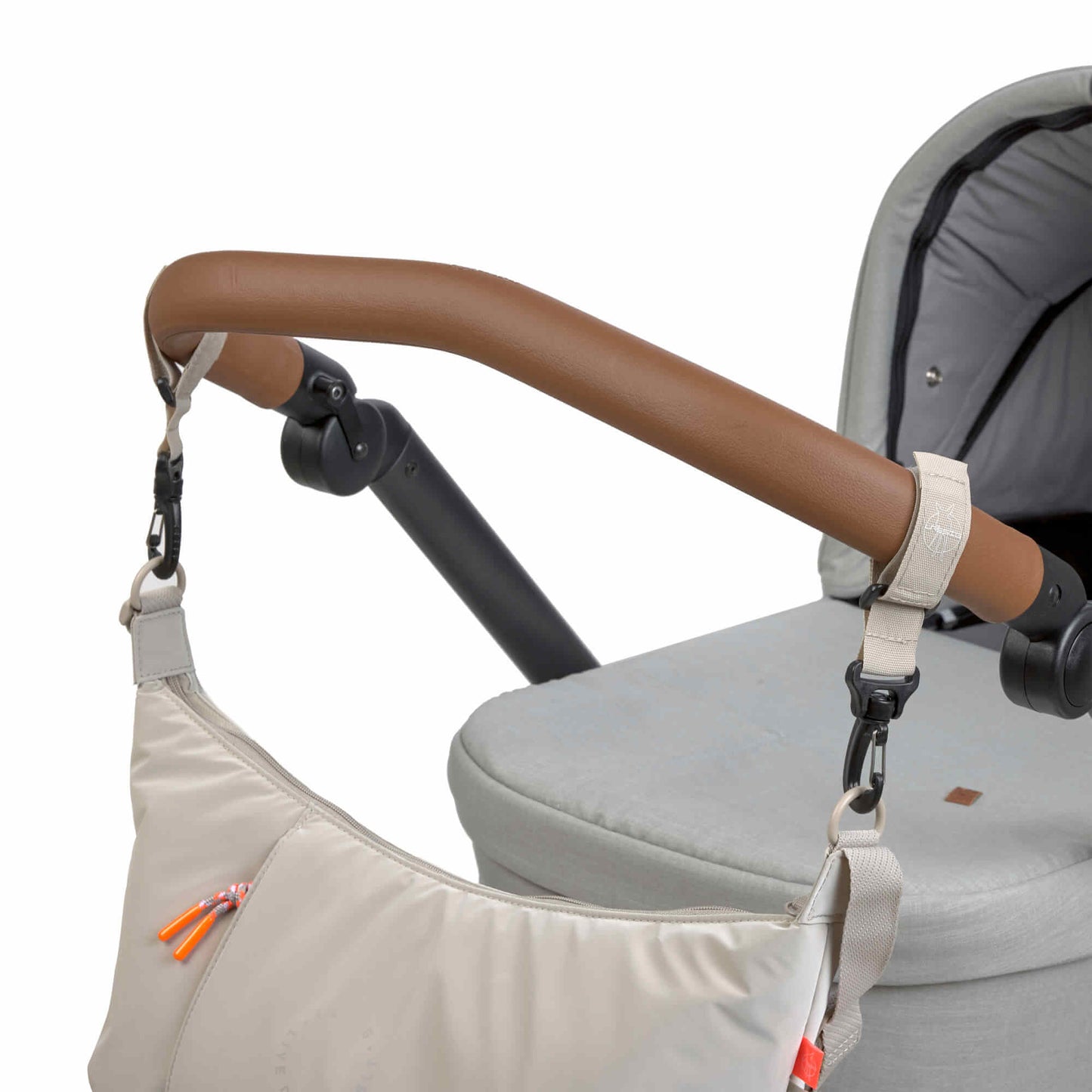 Lässig Wickeltasche Crossbody beige Lunua Bum Bag