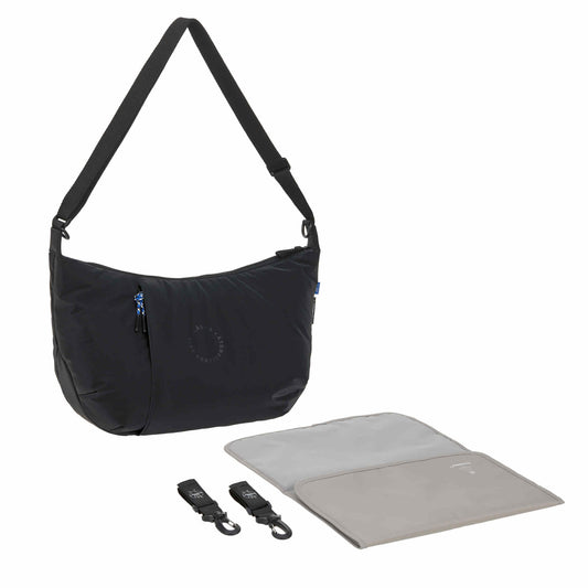 Lässig Wickeltasche Crossbody schwarz Lunua Bum Bag