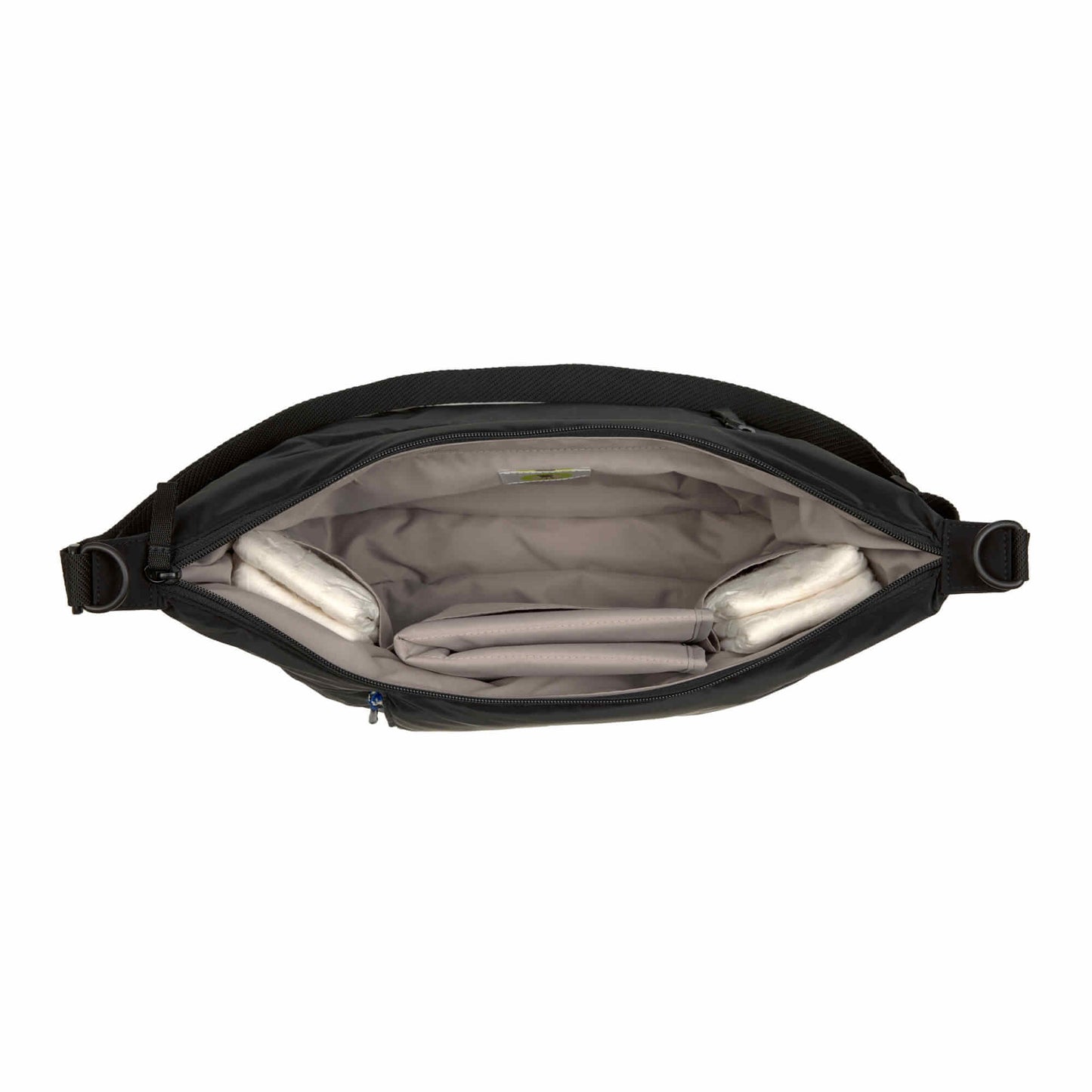 Lässig Wickeltasche Crossbody schwarz Lunua Bum Bag