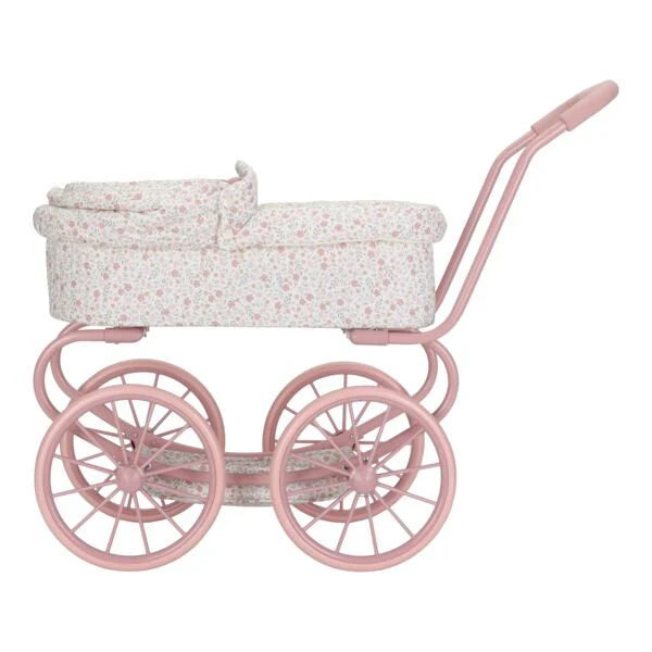 Little Dutch rosa Puppenwagen Metall Soft Flowers