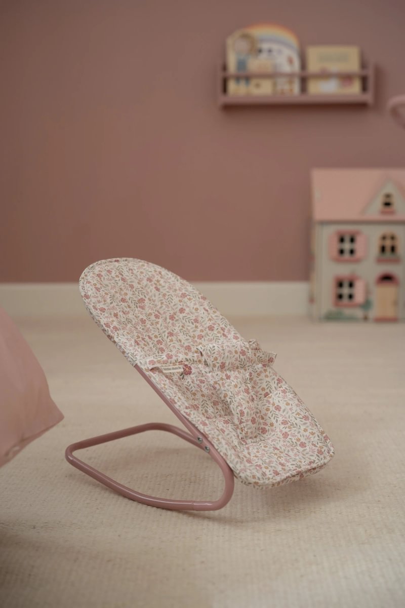 Little Dutch Puppenwippe Soft Flowers Lily & Noa Puppenzubehör