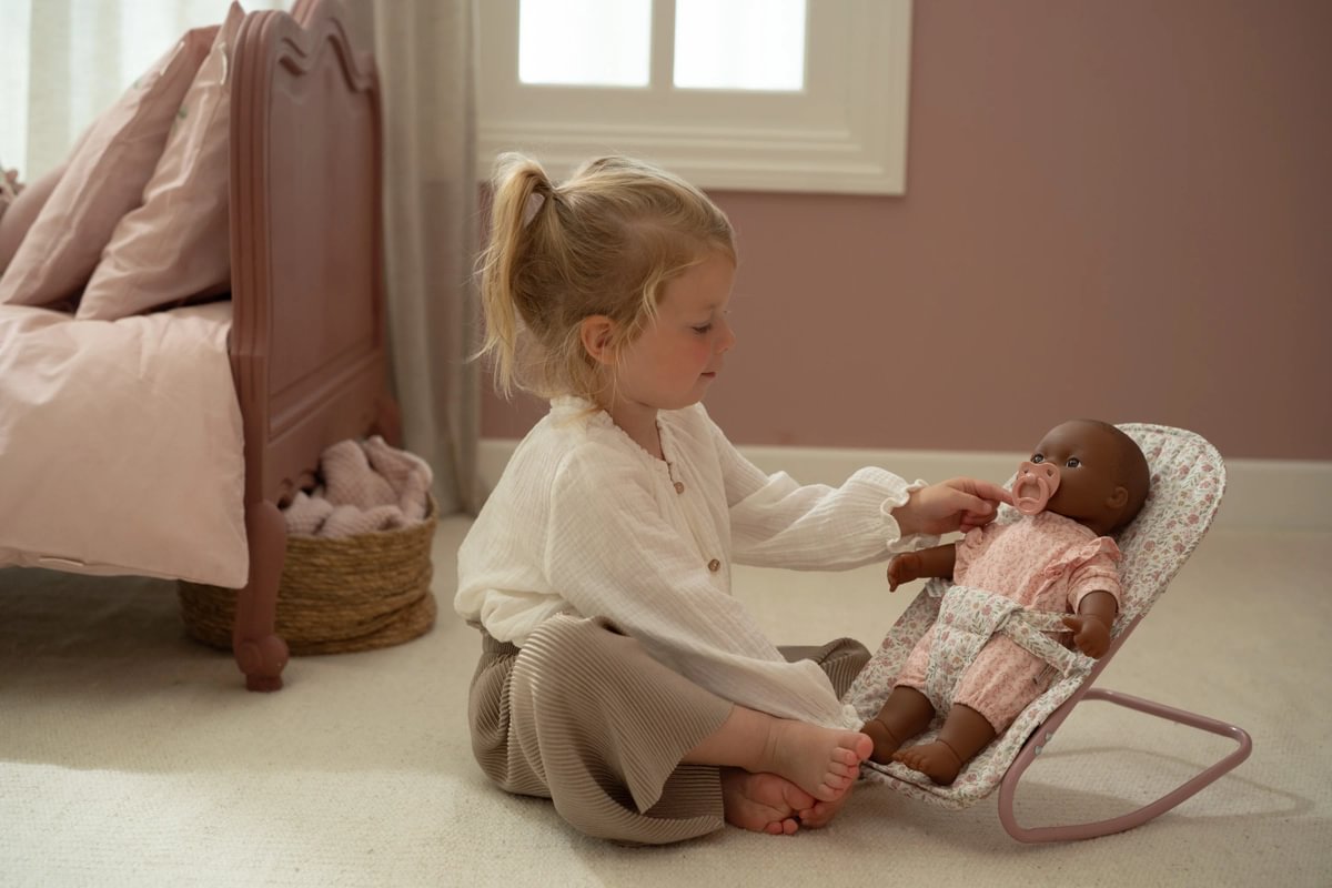 Little Dutch Puppenwippe Soft Flowers Lily & Noa Puppenzubehör