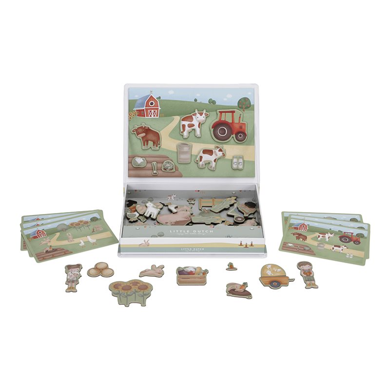 Little Dutch Magnet Puzzle Little Farm