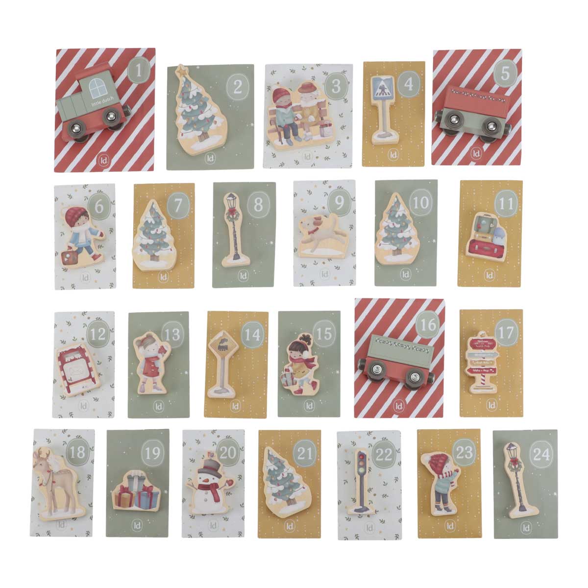 Little Dutch Adventskalender Eisenbahn Essentials