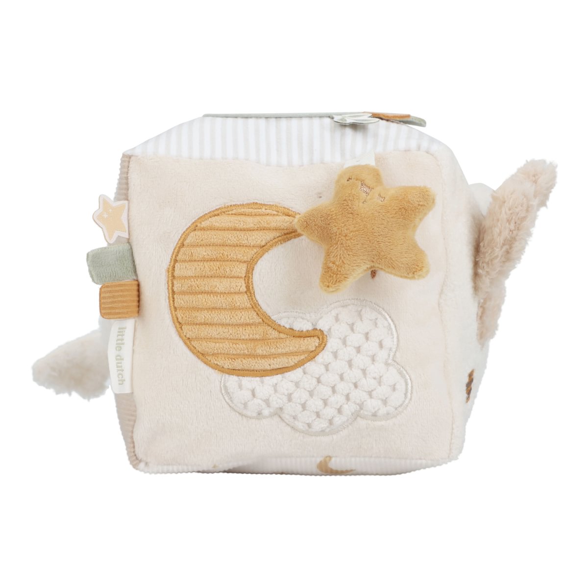 Little Dutch Aktiv Würfel Soft beige Newborn Naturals