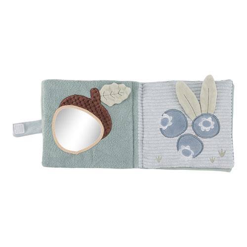 Little Dutch Stoffbuch blau  mit Aktivitäten Forest Friends