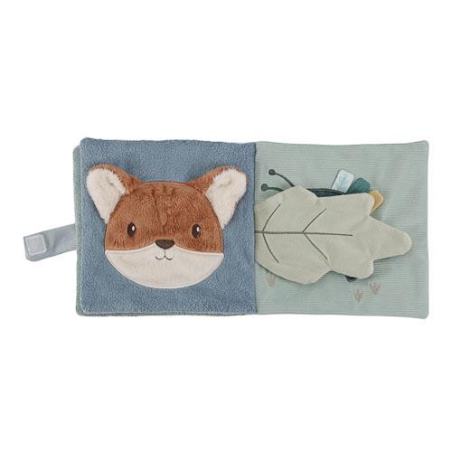 Little Dutch Stoffbuch blau  mit Aktivitäten Forest Friends
