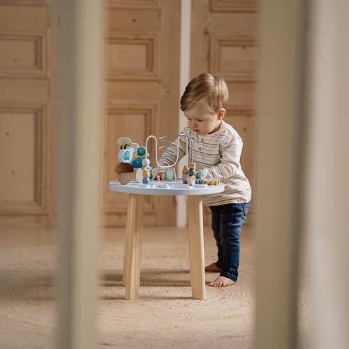Little Dutch Aktivitätentisch blau Forest Friends