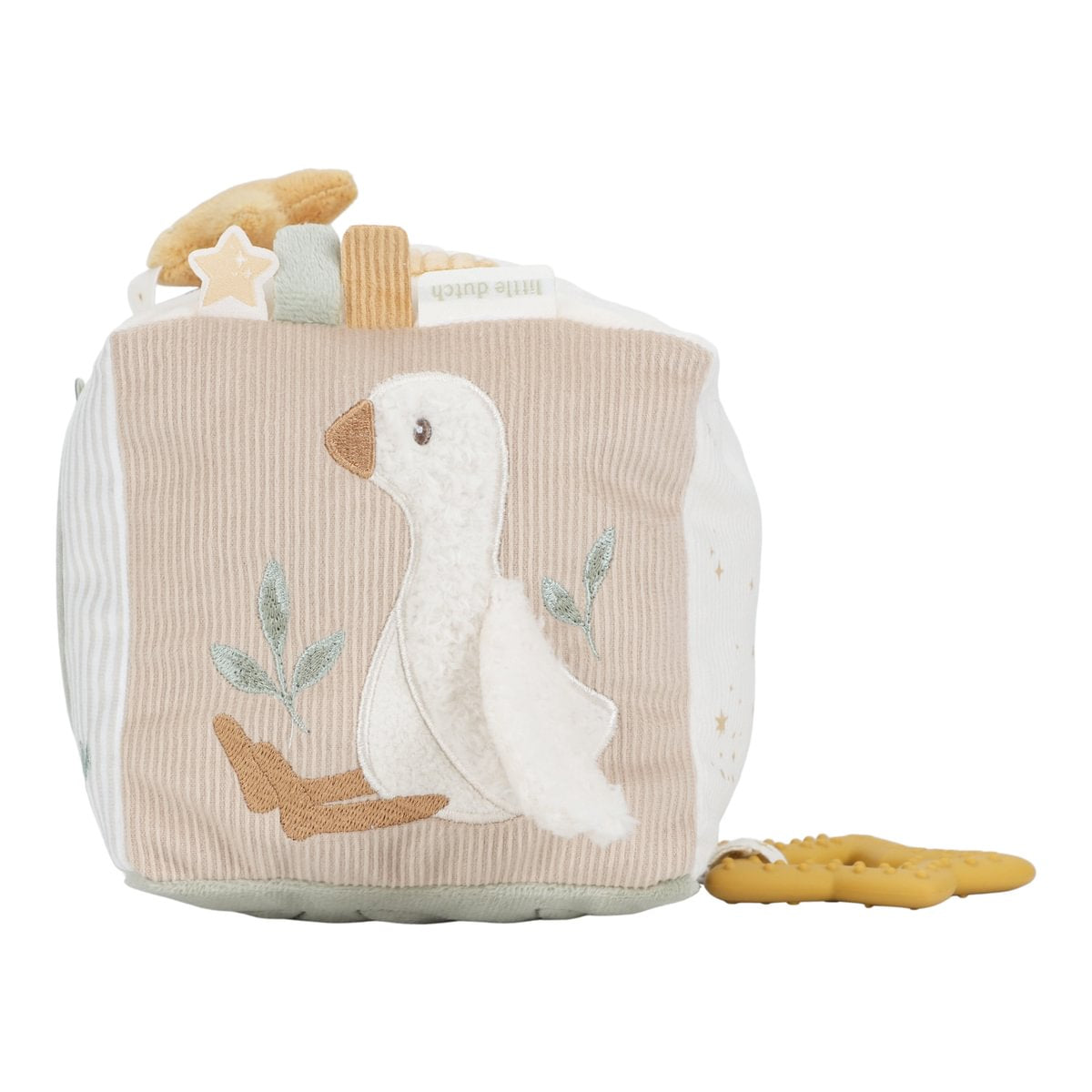 Little Dutch Aktiv Würfel Soft beige Newborn Naturals