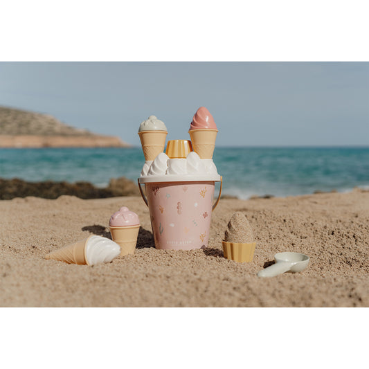 Little Dutch rosa Eimer Set Eiscreme