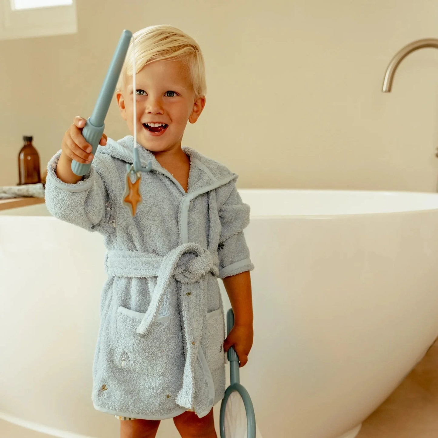 Little Dutch Angelspiel blau Fischspiel Bad