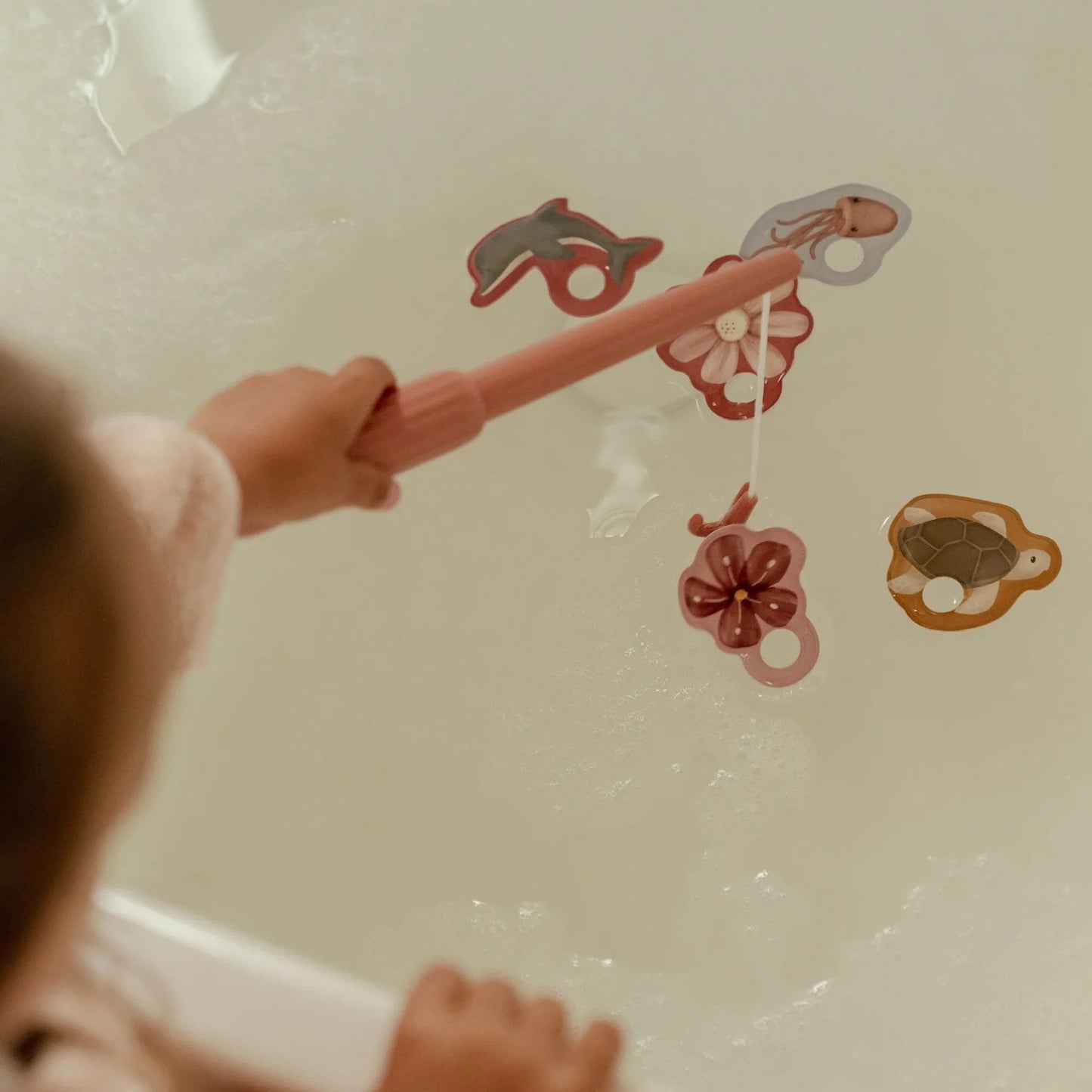 Little Dutch Angelspiel rosa Fischspiel Bad