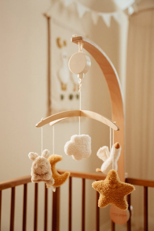 Little Dutch Musikmobile Holz Newborn Naturals
