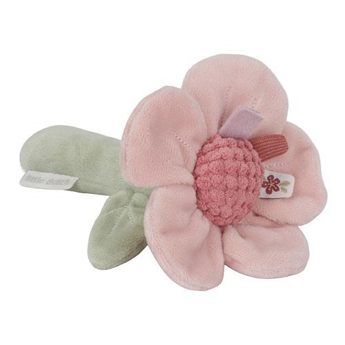 Little Dutch Rassel Blume Rosa Babyspielzeug Fairy Garden