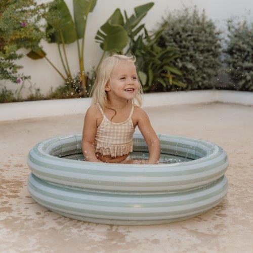 Little Dutch Pool Fresh Greens 80 cm aufblasbares Schwimmbecken grün