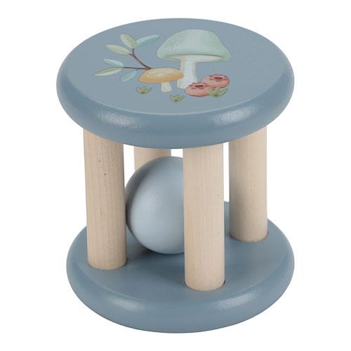 Little Dutch Rasselroller blau Holz