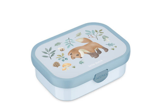 Little Dutch Brotdose blau Campus Forest Friends Lunchbox Mepal