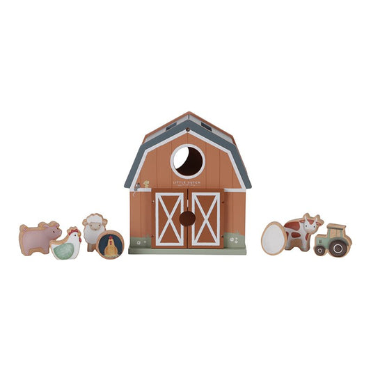 Little Dutch Formen Steckspiel Little Farm Bauernhof