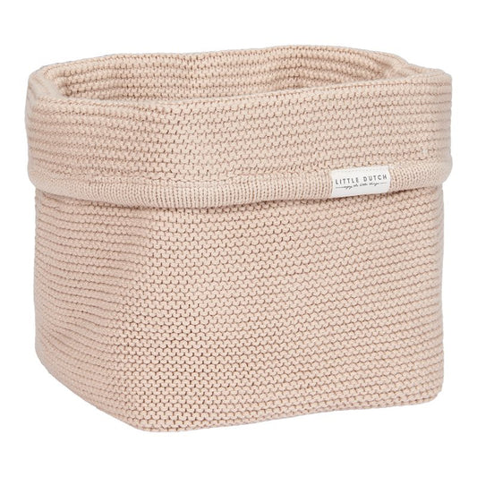 Little Dutch Pflegekörbchen Strick beige