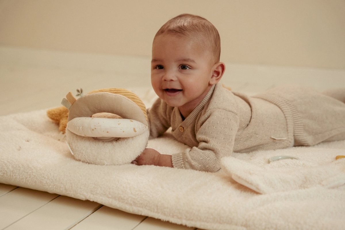 Little Dutch Greifball beige 16 cm Newborn Naturals