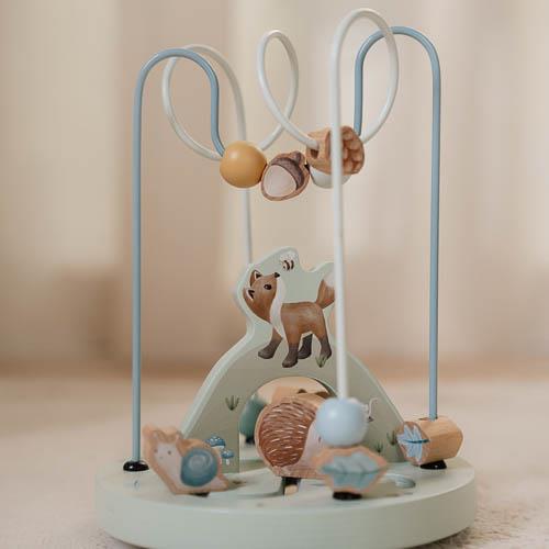 Little Dutch große Aktivitätsspirale blau Forest Friends