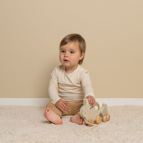 Little Dutch Hase Nachziehtier Baby Bunny Holz Kaninchen