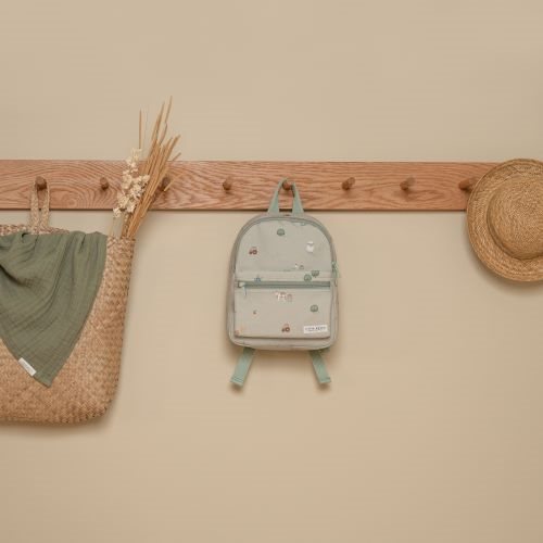 Little Dutch Kinderrucksack grün Little Farm