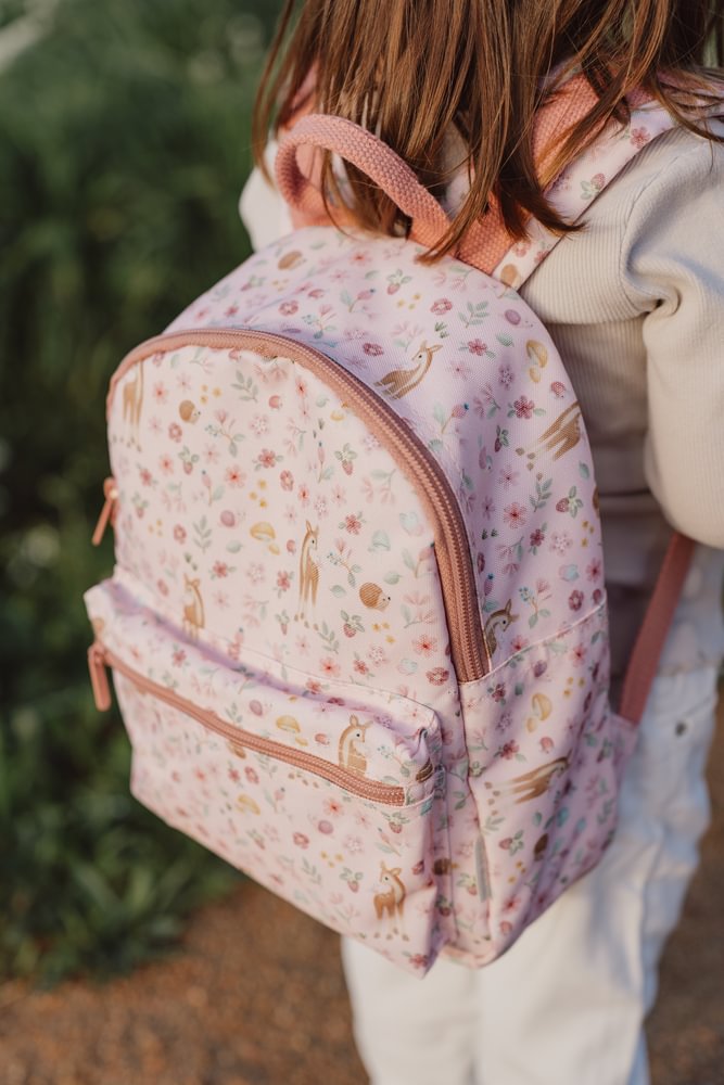 Little Dutch rosa Kinder Rucksack Fairy Garden