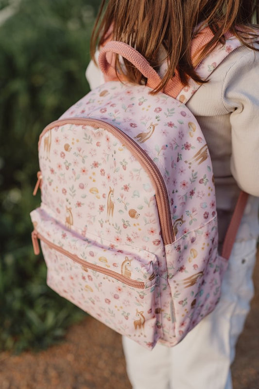Little Dutch rosa Kinder Rucksack Fairy Garden